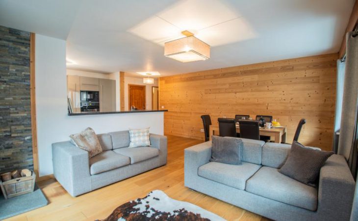 Mintaka Apartment, Chamonix, Living Room